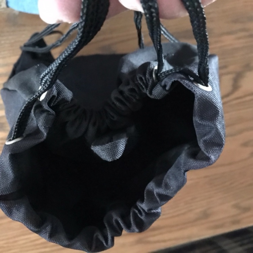 Superman Black Drawstring Knapsack - image 4